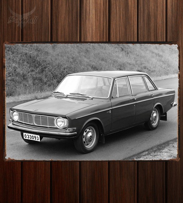 Металлическая табличка Volvo 144 608 Металлическая табличка Volvo 144 608